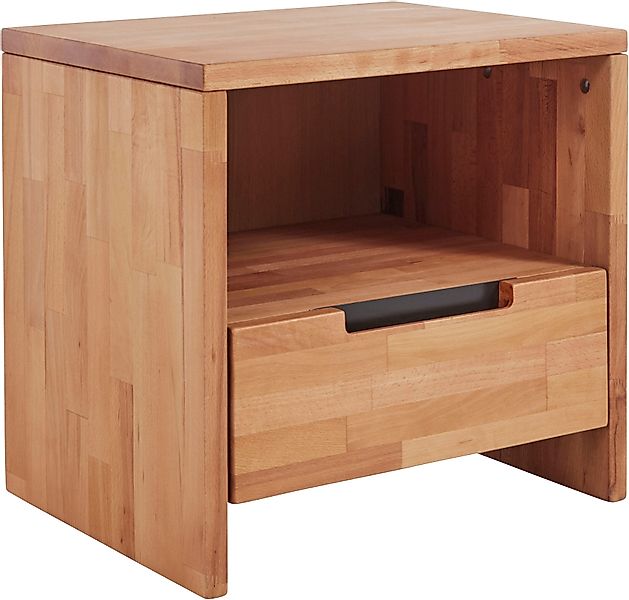 TaBoLe Möbel Nachttisch Santos, Kernbuche massiv günstig online kaufen
