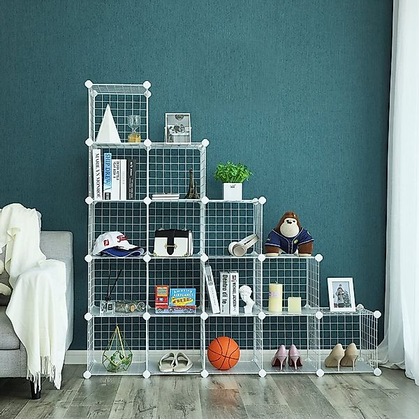 SONGMICS Regalwürfel LPI44H, Steckregal, Schuhregal, Regalsystem günstig online kaufen