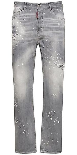 Dsquared2 Tapered-fit-Jeans Dsquared2 Jeans Grau aus Baumwolldenim 42/XS (3 günstig online kaufen