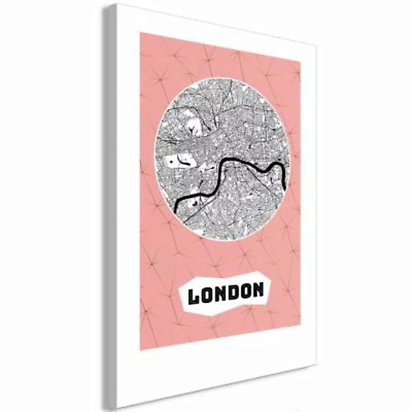 artgeist Wandbild Central London (1 Part) Vertical mehrfarbig Gr. 40 x 60 günstig online kaufen