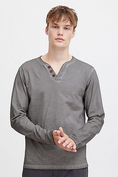 !Solid Langarmshirt SDTinox Langarmshirt mit V-Ausschnitt günstig online kaufen