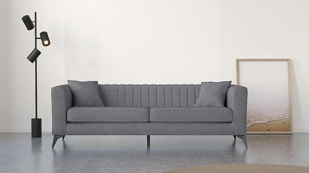 Home affaire 4-Sitzer "MATTHEW elegantes Designsofa, Maße B/T/H: 231/86/74 günstig online kaufen