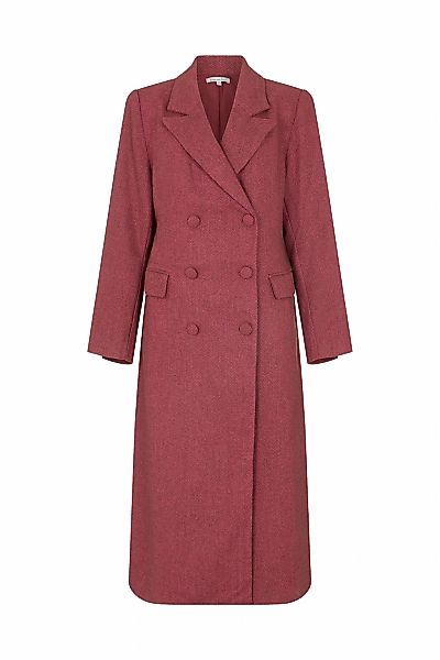 Lily and Lionel Langmantel "Jakki Tailored Herringbone Print Coat Damen" günstig online kaufen