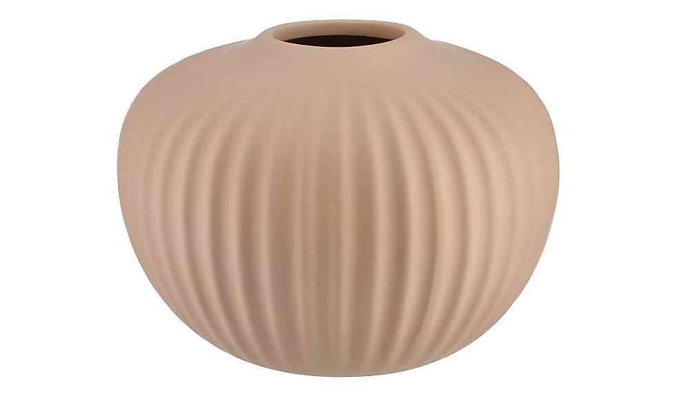 Vase   ¦ braun ¦ Steinzeug ¦ Maße (cm): H: 11  Ø: 15 Accessoires > Vasen - günstig online kaufen