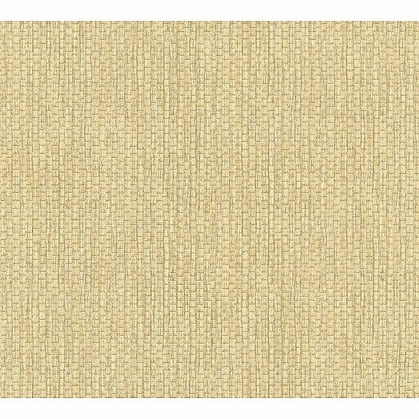 Bricoflor Sisal Tapete Gelb Ideal Für Wohnzimmer Und Kinderzimmer Uni Vlies günstig online kaufen