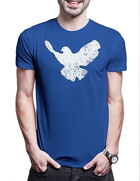 Urban Backwoods Print-Shirt Dove Of Peace Herren T-Shirt Taube Frieden Move günstig online kaufen