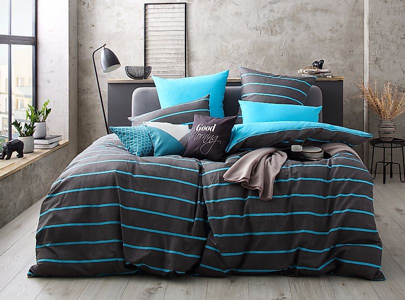 my home Wendebettwäsche Katja, Linon, 2 günstig online kaufen