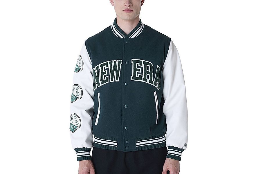 New Era Collegejacke Varsity College BRAND PATCHES günstig online kaufen