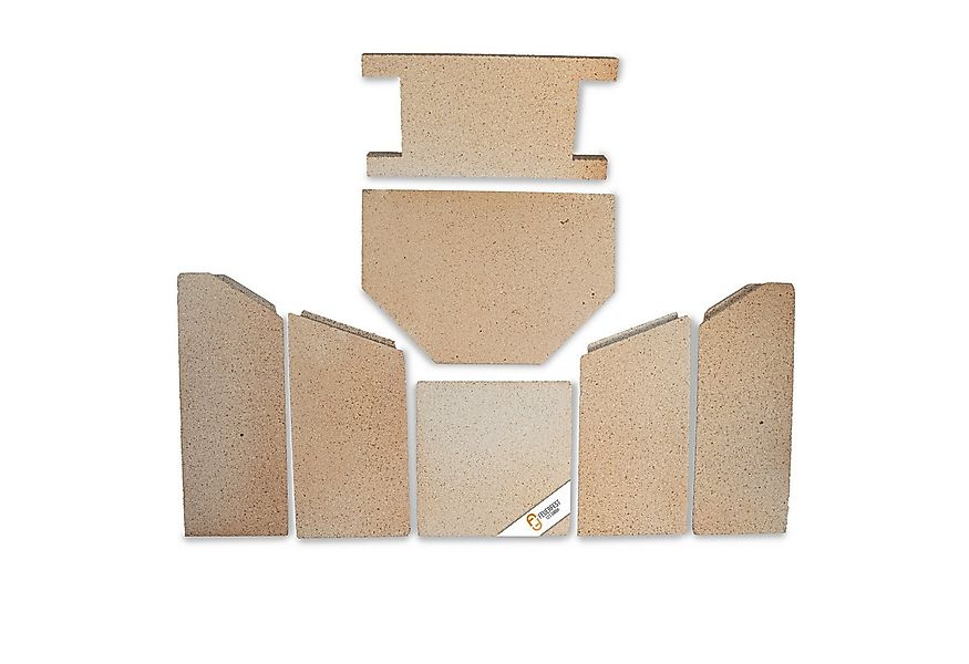 Feuerfest 123 GmbH Feuerraumplatten Kaminofenauskleidung passend für Hark*- günstig online kaufen