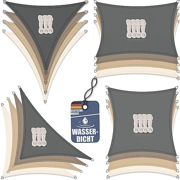 bonsport Sonnensegel Sonnensegel aus 100% Polyester, günstig online kaufen