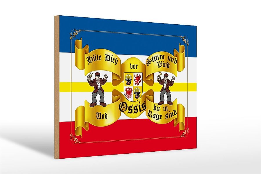 Femer GmbH Holzbild Spruch 30x20cm hüte günstig online kaufen