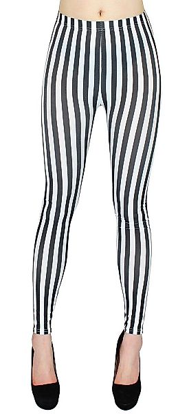 dy_mode Highwaist Leggings Damen Leggings Streifen günstig online kaufen