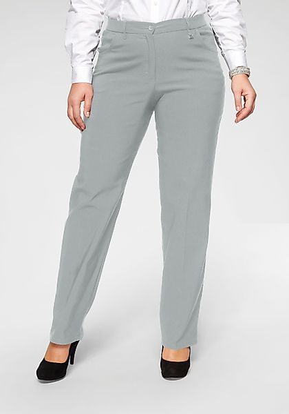 KjBRAND Stretch-Hose Babsie Bengaline: Bequemer Oberschenkel günstig online kaufen