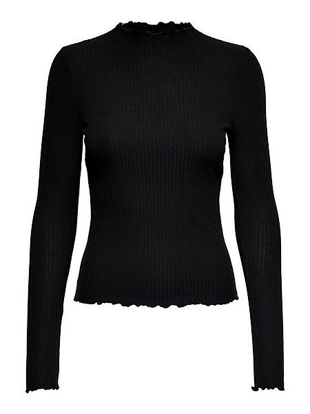 ONLY Langarmshirt ONLEmma (1-tlg) Rüschen günstig online kaufen