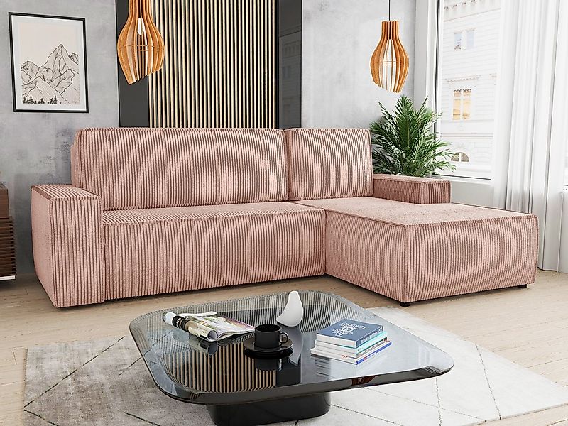 Sofnet Ecksofa Totti L, mit Schlaffunktion und Bettkasten, L-Form Couch, Co günstig online kaufen