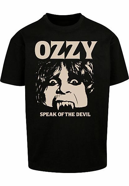 Merchcode T-Shirt "Merchcode Ozzy Osbourne - Speak Of The Devil Heavy Overs günstig online kaufen