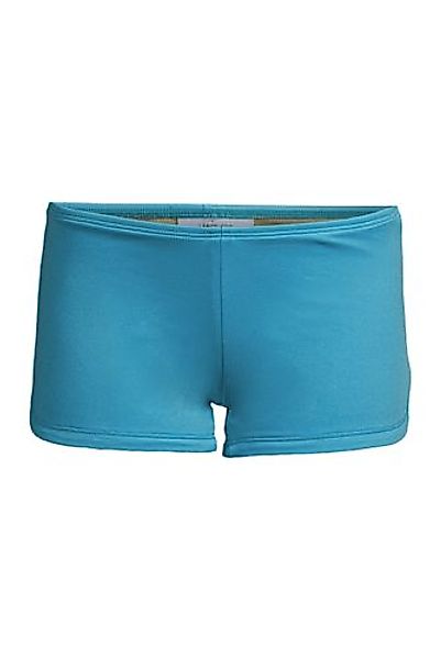 Boyfriend-Bade-Shorts, Größe: 98/104, Blau, Elasthan, by Lands' End, Türkis günstig online kaufen