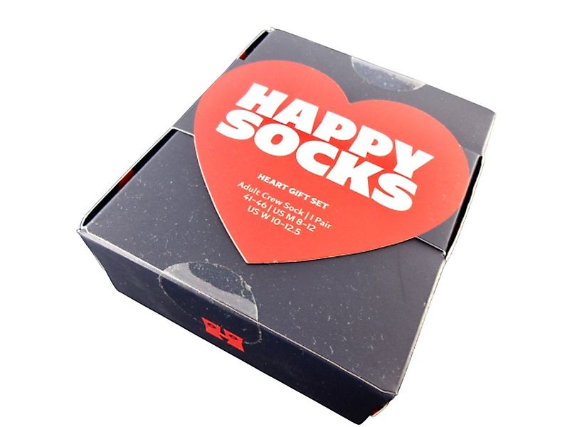 Happy Socks Freizeitsocken Happy Socks 1-Pack Heart Sock Gift Set günstig online kaufen