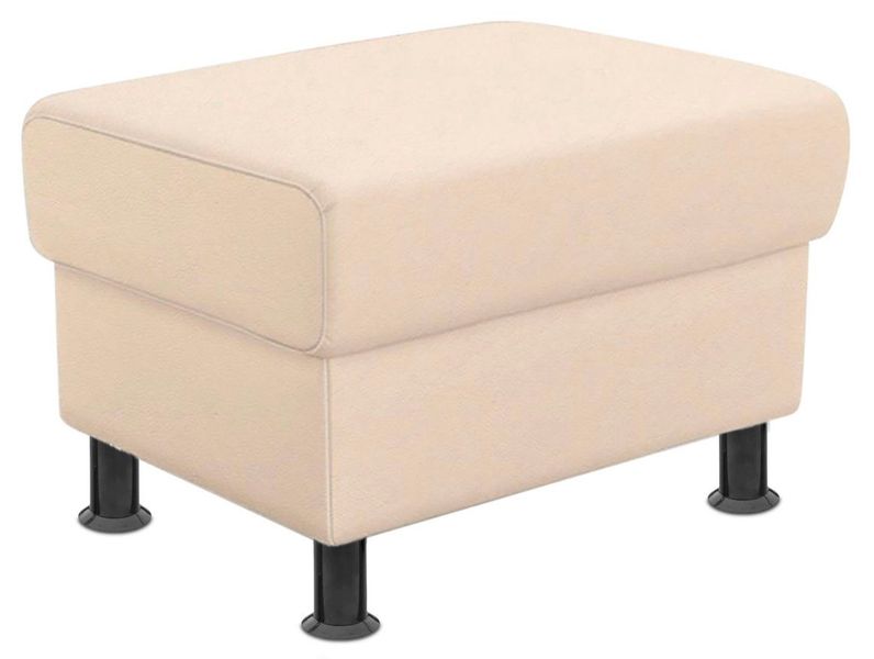 TRENDMANUFAKTUR Hocker »Rondo, Polsterhocker zur Serie, Breite 67 cm, Füße günstig online kaufen