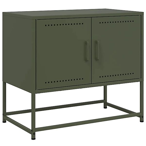 vidaXL TV-Schrank Olivgrün 68,5x39x60,5 cm Stahl 846474 günstig online kaufen