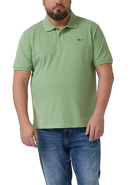 s.Oliver Men Big Sizes Poloshirt Kurzarm-Polo aus Baumwolle - Große Größen günstig online kaufen