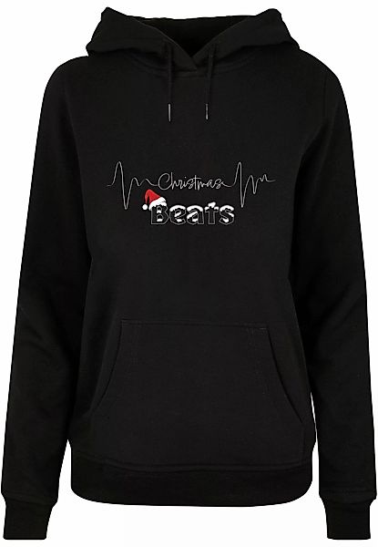 Merchcode Kapuzenpullover "Merchcode Damen Ladies Christmas beats basic Hoo günstig online kaufen