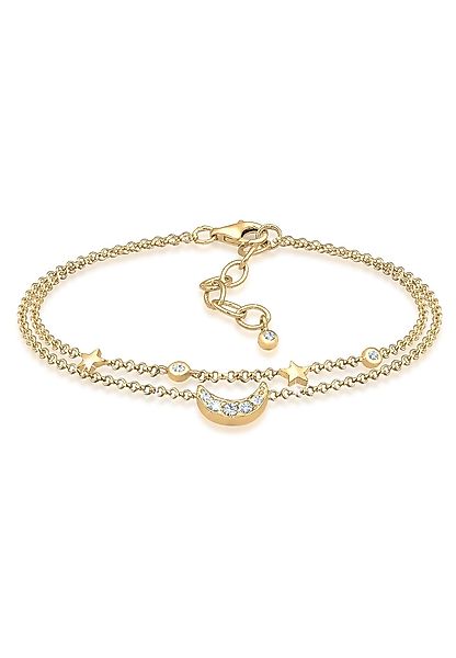 Elli Armband Halbmond Sterne Galaxy Kristalle günstig online kaufen