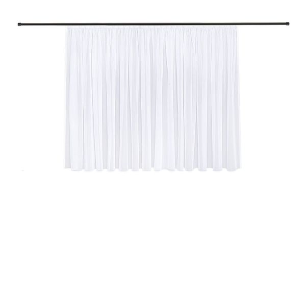 Gerster Gardine "Bianca" Kräuselband 1 Stk. tlg. Fertigstore Voile recyclet günstig online kaufen