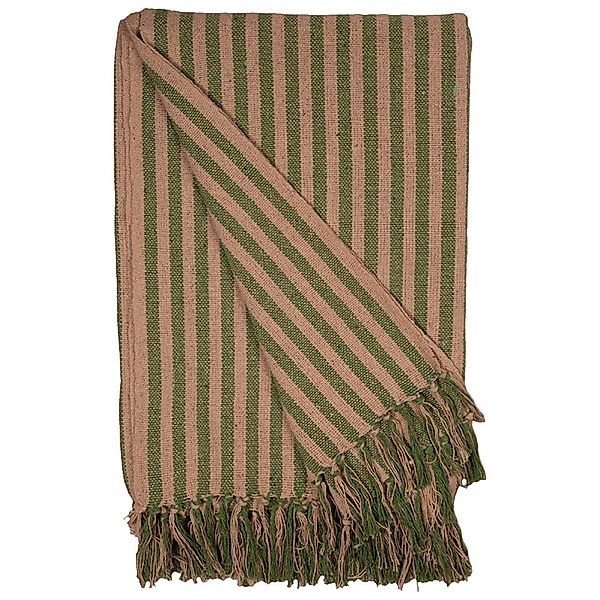 Wohndecke Decke Überwurf Streifen Design 100% günstig online kaufen