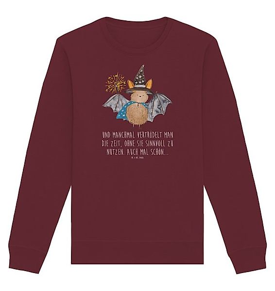 Mr. & Mrs. Panda Longpullover Fledermaus Zauberer Größe S - Burgundy - Gesc günstig online kaufen
