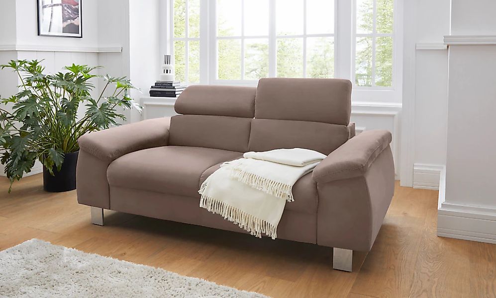 COTTA Polstergarnitur "Komaris", (Set), Set bestehend aus: 2-Sitzer mit Kop günstig online kaufen