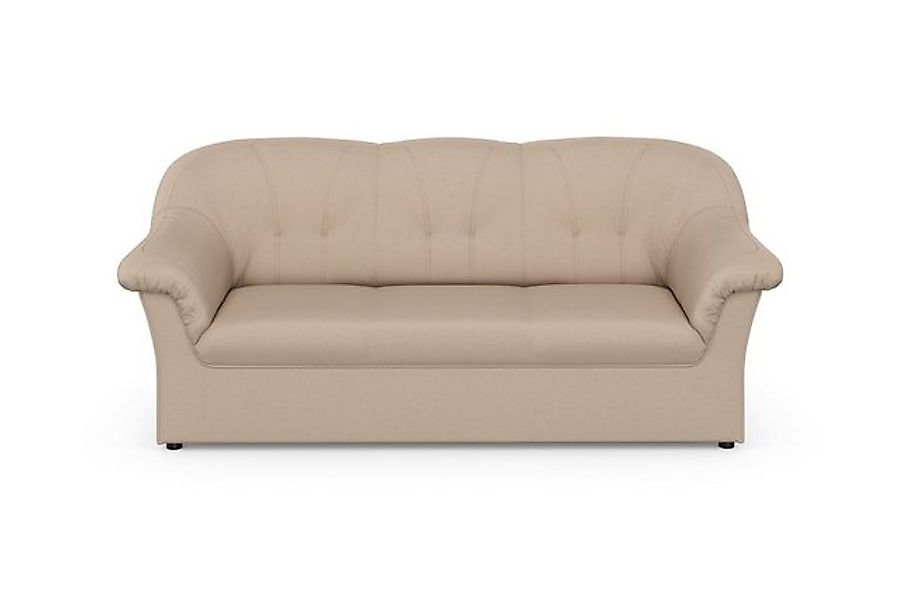 DOMO collection 3-Sitzer "Pegnitz für kleine Räume, Breite 185cm", zeitlos, günstig online kaufen