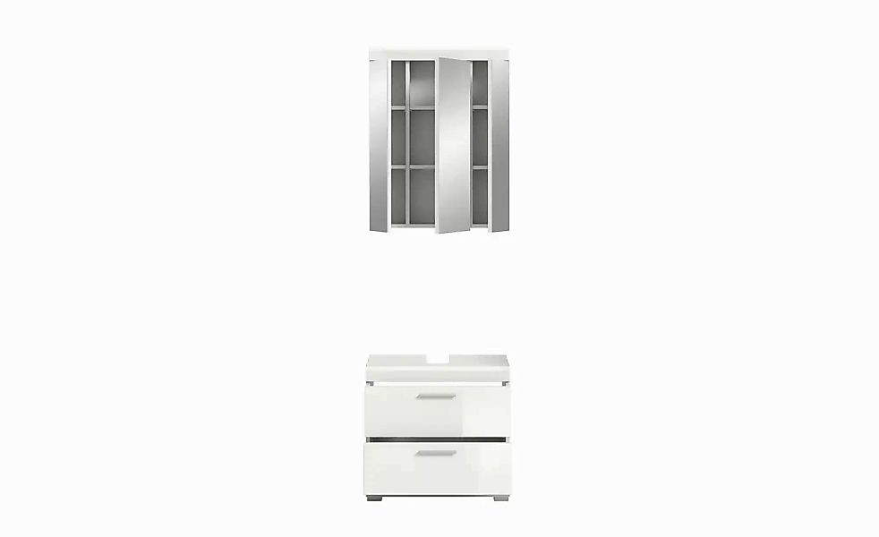 Badmöbel-Set SCHLOONSEE  2 tlg.  bestehend aus: Waschbeckenunterschrank  Sp günstig online kaufen