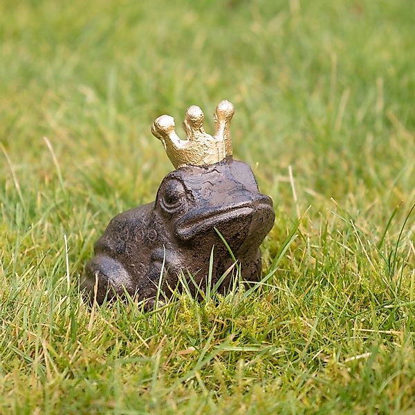 Moritz Dekofigur Froschkönig Figur, Polyresin Figuren günstig online kaufen