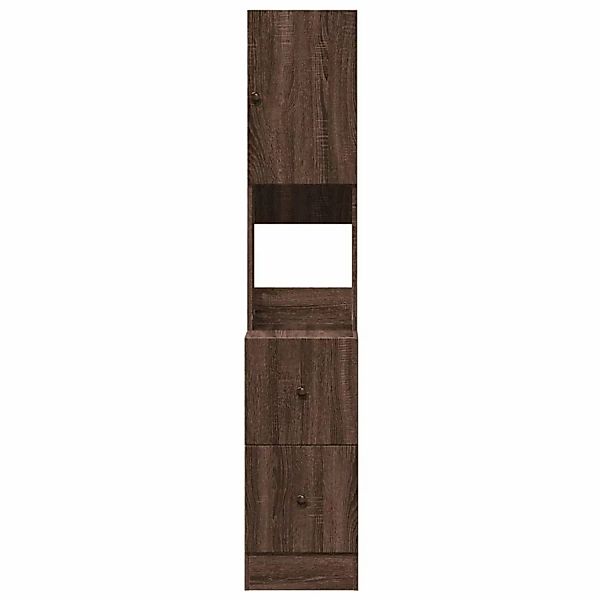 vidaXL Küchenschrank Braun Eichen-Optik 35x50x180 cm Holzwerkstoff günstig online kaufen