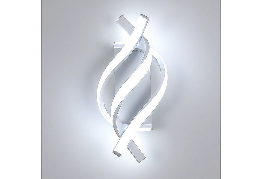 Goeco LED Wandleuchte 18 W Moderne Wandlampe, 6500 K, kaltweiß, 1200 Lumen, günstig online kaufen