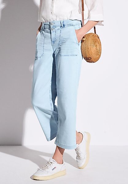 STREET ONE Weite Jeans, mit Taschen günstig online kaufen