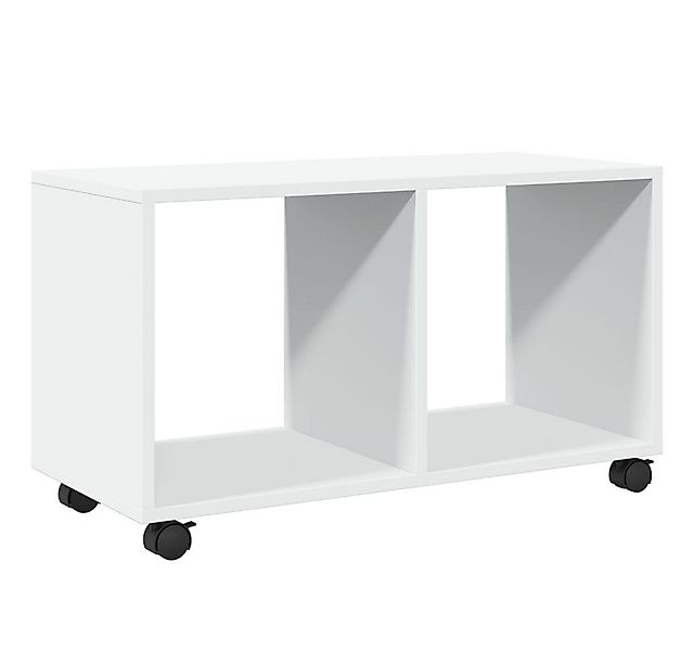vidaXL Beistelltisch Rollschrank Weiß 72x33x42,5 cm Holzwerkstoff (1-St) günstig online kaufen