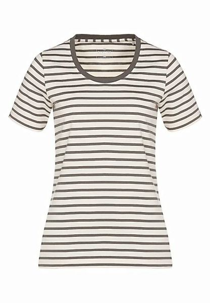 Elkline T-Shirt Anna Basic Streifen Kurzarm Shirt Baumwolle günstig online kaufen