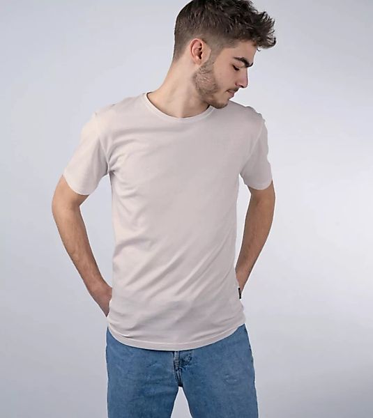Basic Herrenshirt Aus Tencel Modal Mix günstig online kaufen