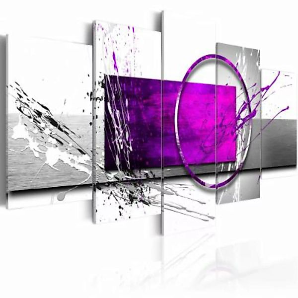 artgeist Wandbild Purple Expression mehrfarbig Gr. 200 x 100 günstig online kaufen