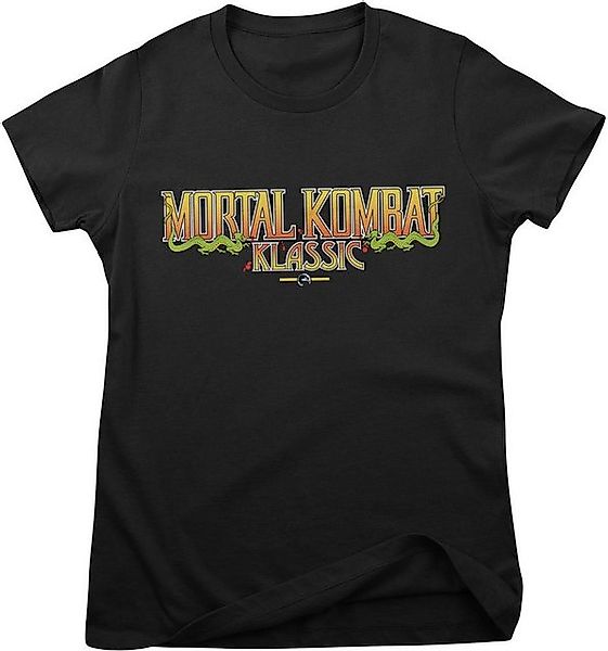 Mortal Kombat T-Shirt Klassic Logo Girly Tee günstig online kaufen