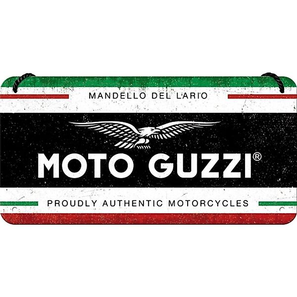 Nostalgic-Art Hängeschild Moto Guzzi Italian Motorcycles günstig online kaufen