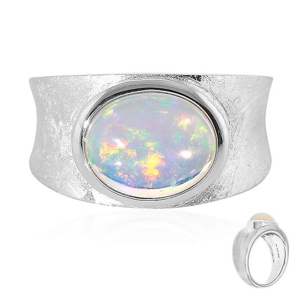 Cavill Solitärring Cavill Welo Opal Ring 1,55 Ct Sterlingsilber Ovaler Cabo günstig online kaufen