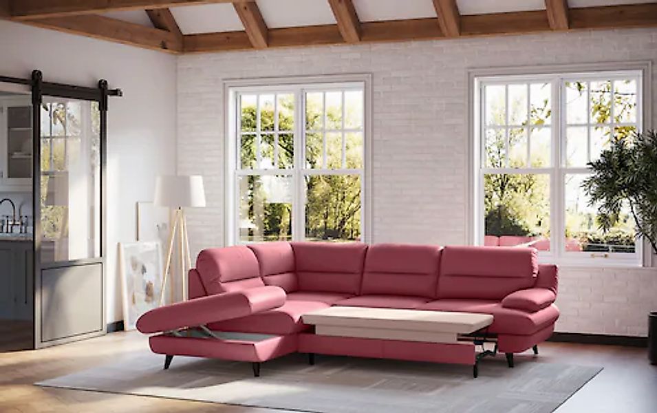 COTTA Ecksofa »Pike L-Form« Zeitloses Design günstig online kaufen