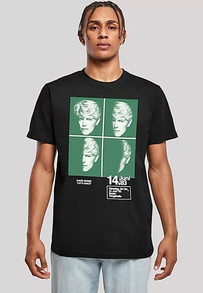 F4NT4STIC T-Shirt David Bowie 1983 Concert Poster Herren,Premium Merch,Regu günstig online kaufen