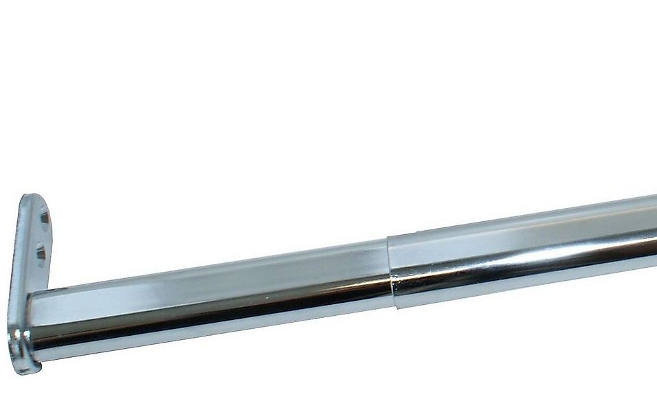 livingpoint24 Garderobenhaken Kleiderstange ausziehbar, Teleskoprohr 40-60c günstig online kaufen