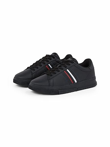 Tommy Hilfiger Sneaker "MODERN CUPSOLE STRIPES LTH", Freizeitschuh, Halbsch günstig online kaufen