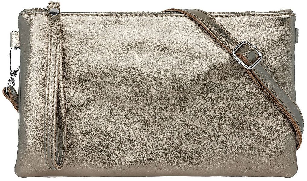 Caspar Clutch Leder Abendtasche Damen Umhängetasche - CLASSIC LINE - Modell günstig online kaufen