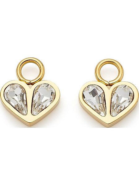 LEONARDO Paar Ohrhänger Leonardo Damen-Ohrhänger Edelstahl Glasstein günstig online kaufen